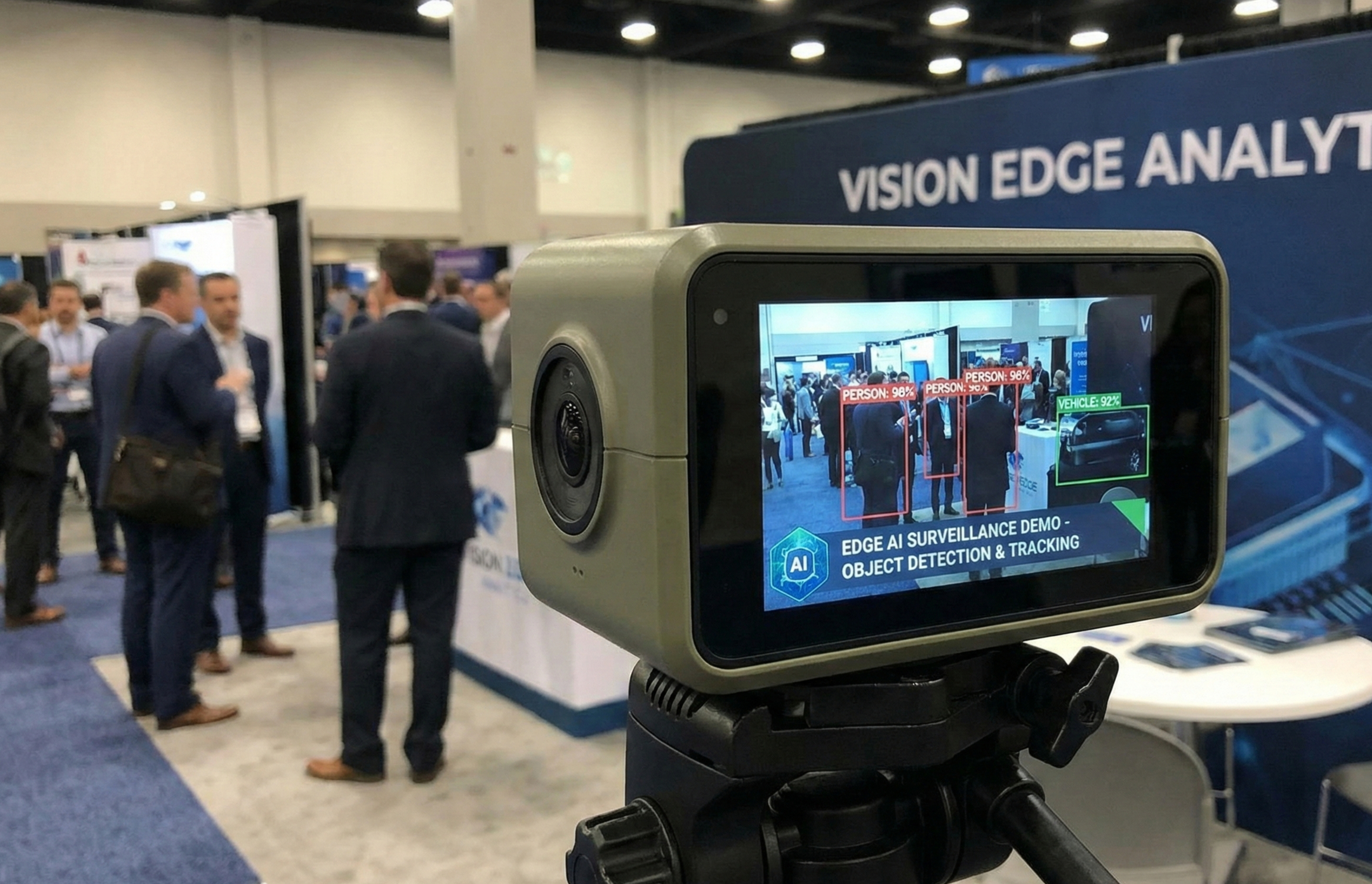 Edge surveillance AI